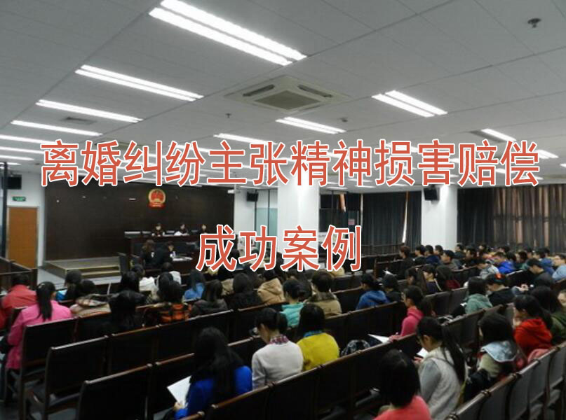 离婚纠纷主张精神损害赔偿成功案例